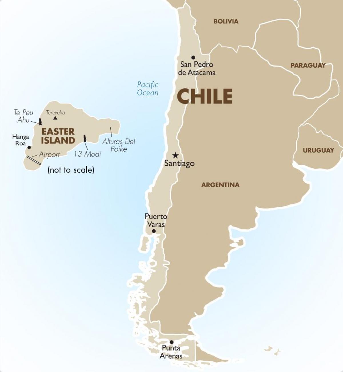 Карта Чилі 